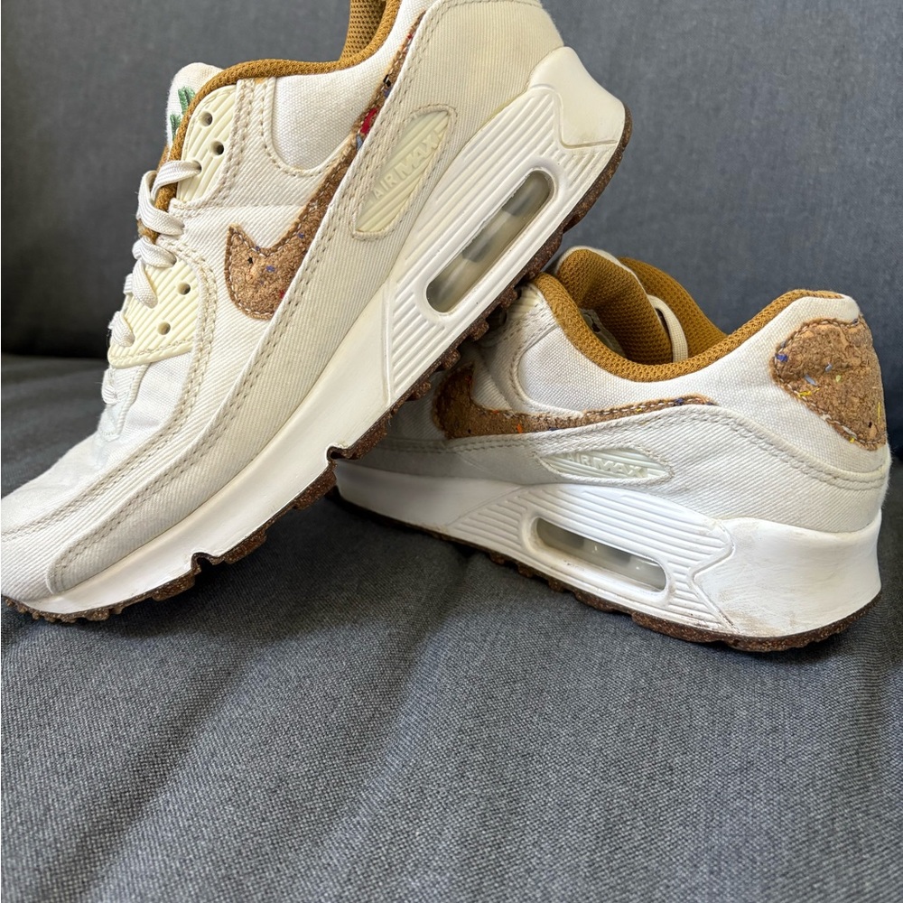Nike Air Max 90 Sneakers- Natural Cork